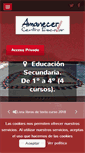 Mobile Screenshot of colegioamanecer.es